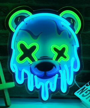 Bear UV Neon Sign