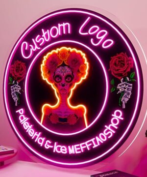 Custom Logo UV Neon Sign