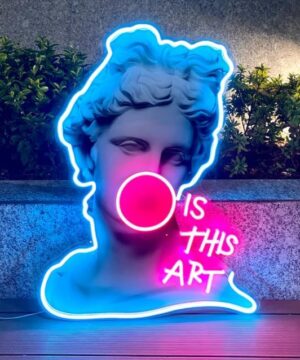 Is This Art UV Neon Sign